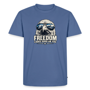 Freedom Looks Good on You Premium T-Shirt - stone blue 
