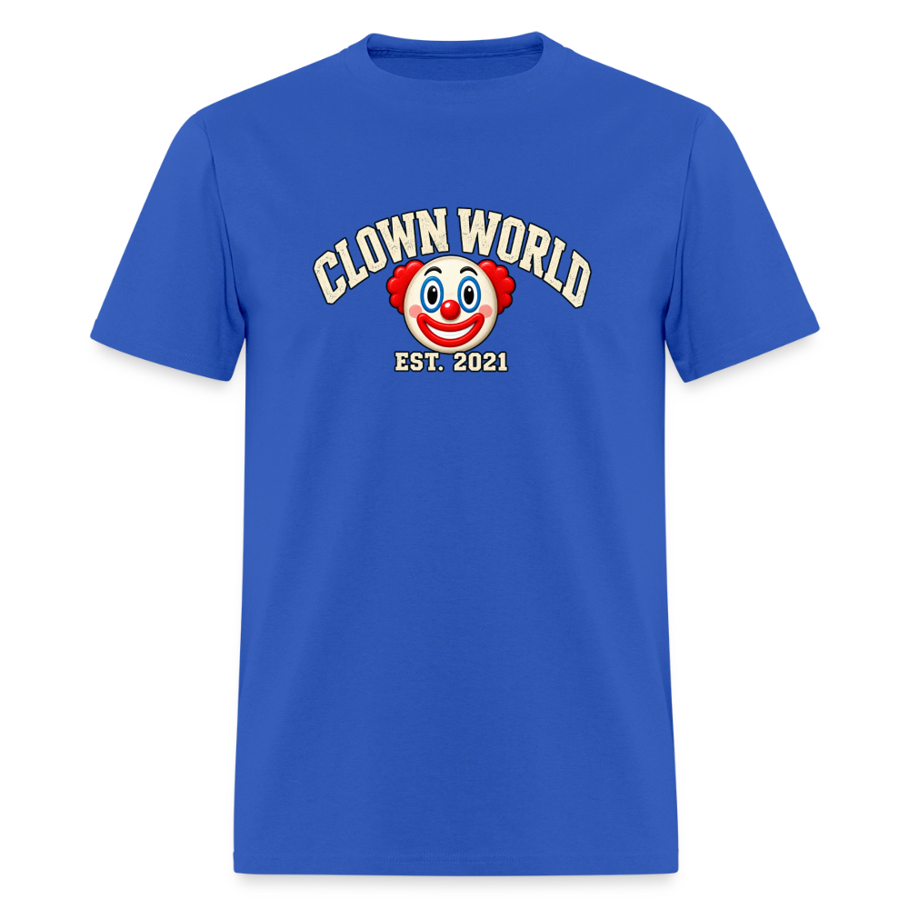 Clown World Est. 2021 Classic T-Shirt - royal blue
