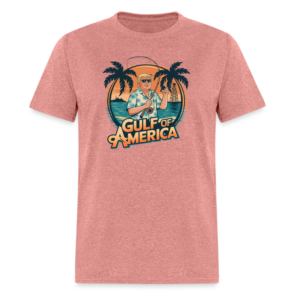 Gulf of America Trump Fishing Unisex Classic T-Shirt - heather mauve