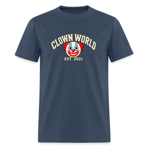 Clown World Est. 2021 Classic T-Shirt -  blue dusk