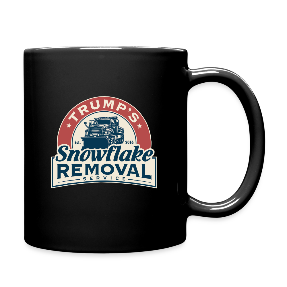 Trump's Snowflake Removal Service Full Color Mug - black