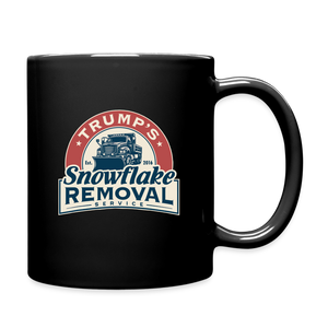 Trump's Snowflake Removal Service Full Color Mug - black