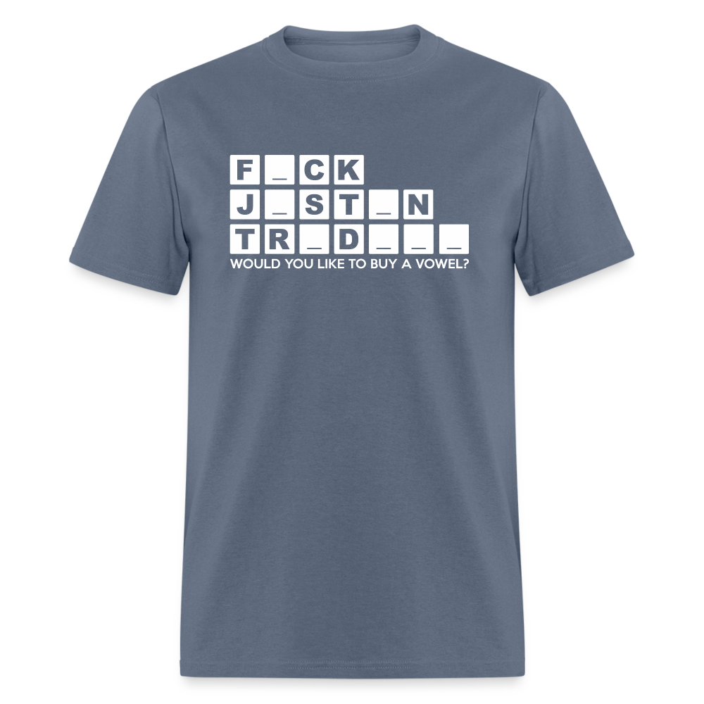 FJT - Would You Like To Buy A Vowel Unisex Classic T-Shirt - denim