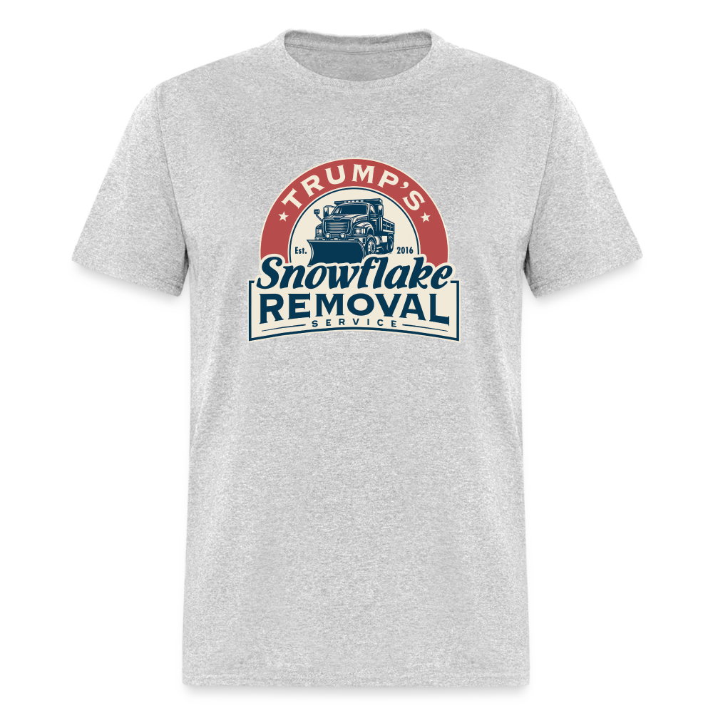 Trump's Snowflake Removal Service Classic T-Shirt - heather gray