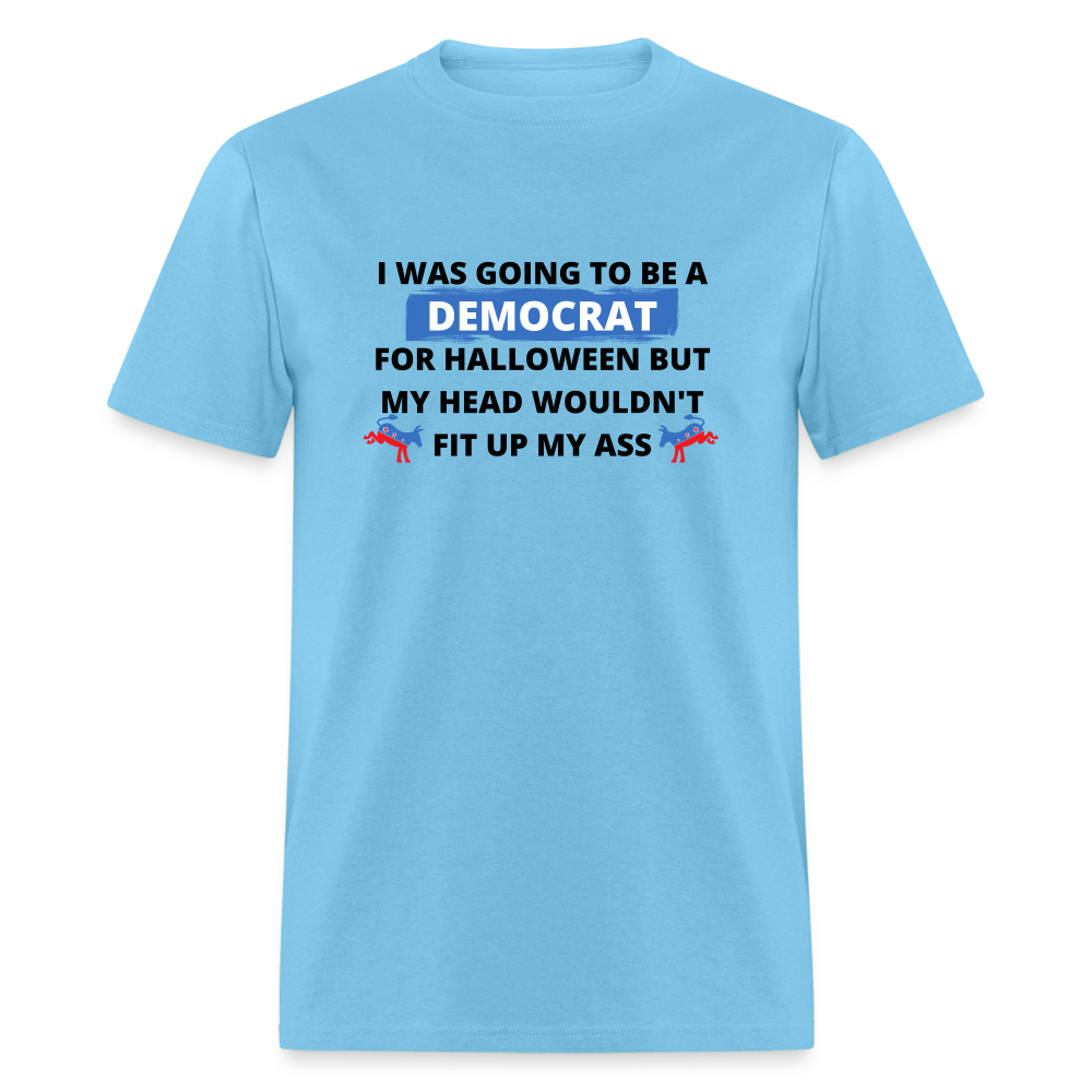 I was going to be a Democrat for Halloween Funny Classic T-Shirt - aquatic blue