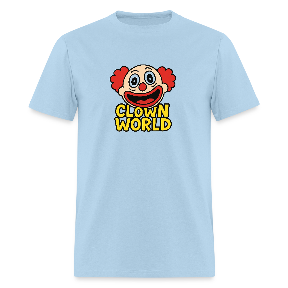 Clown World Funny Rebrand Men's T-Shirt - powder blue