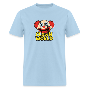 Clown World Funny Rebrand Men's T-Shirt - powder blue
