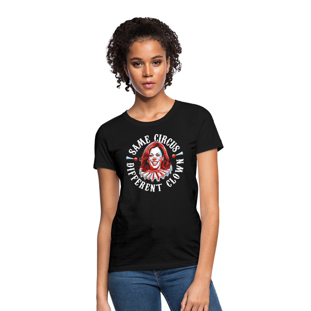 Same Circus Different Clown V2 Women's T-Shirt - black