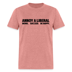 Annoy a liberal Unisex Classic T-Shirt - heather mauve