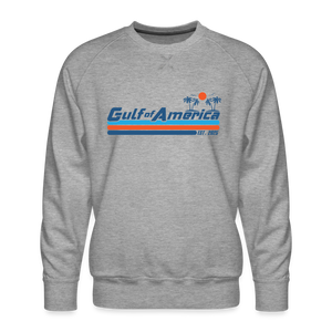 Gulf of America Men’s Premium Sweatshirt - heather grey