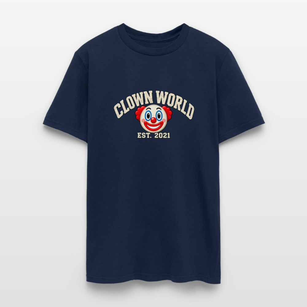 Clown World Est. 2021 Classic T-Shirt - navy