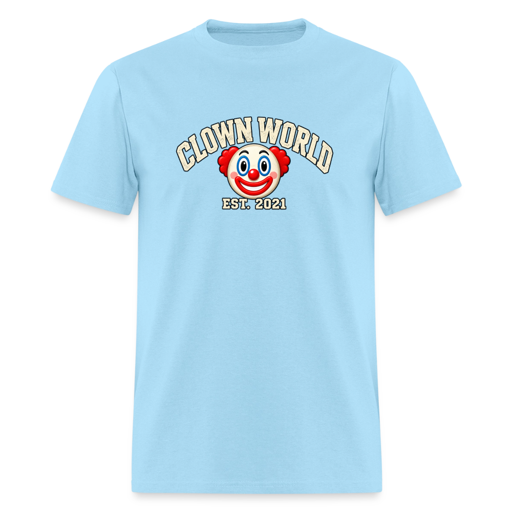 Clown World Est. 2021 Classic T-Shirt - powder blue