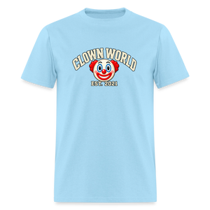 Clown World Est. 2021 Classic T-Shirt - powder blue