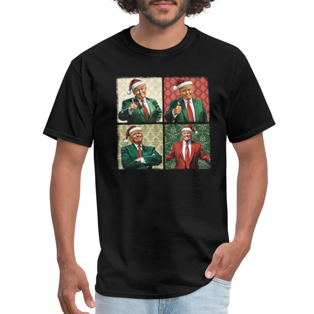 Trump Christmas Unisex Classic T-Shirt - black