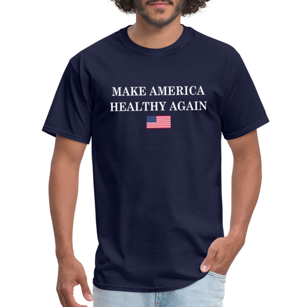 Make America Healthy Again Unisex Classic T-Shirt - navy