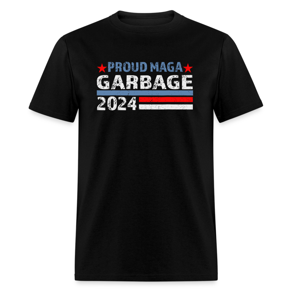 Proud MAGA Garbage 2024 Classic T-Shirt - black