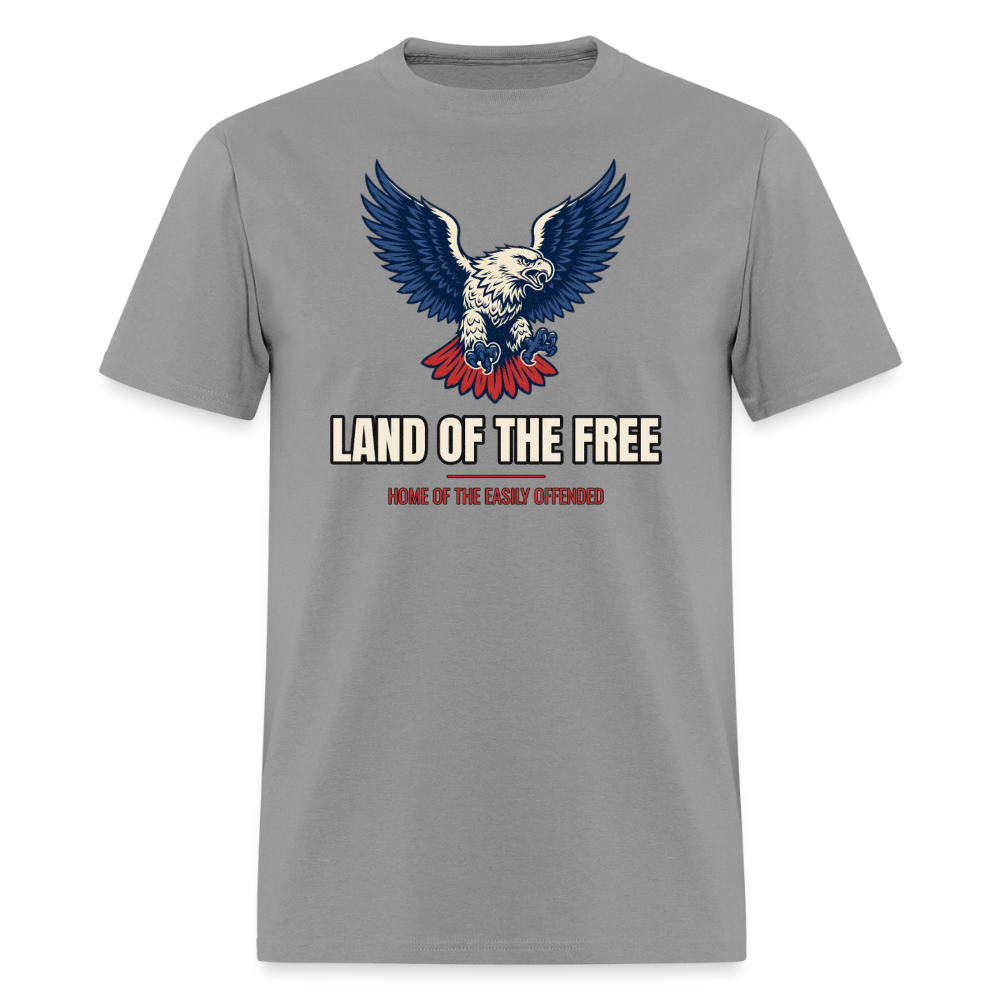 Land of the Free Eagle Classic T-Shirt - rock