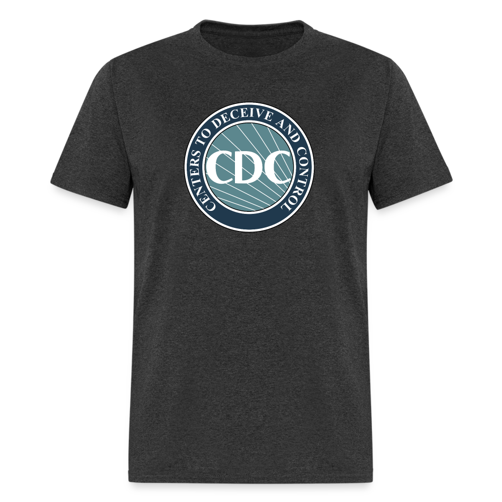 CDC - Centers to Deceive and Control Unisex Classic T-Shirt - heather black