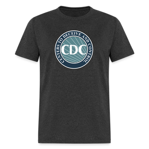 CDC - Centers to Deceive and Control Unisex Classic T-Shirt - heather black