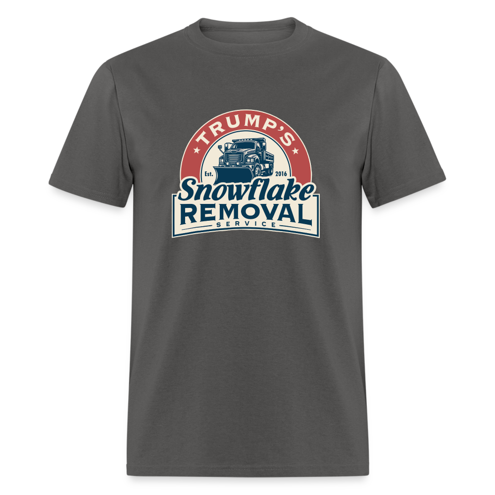 Trump's Snowflake Removal Service Classic T-Shirt - charcoal