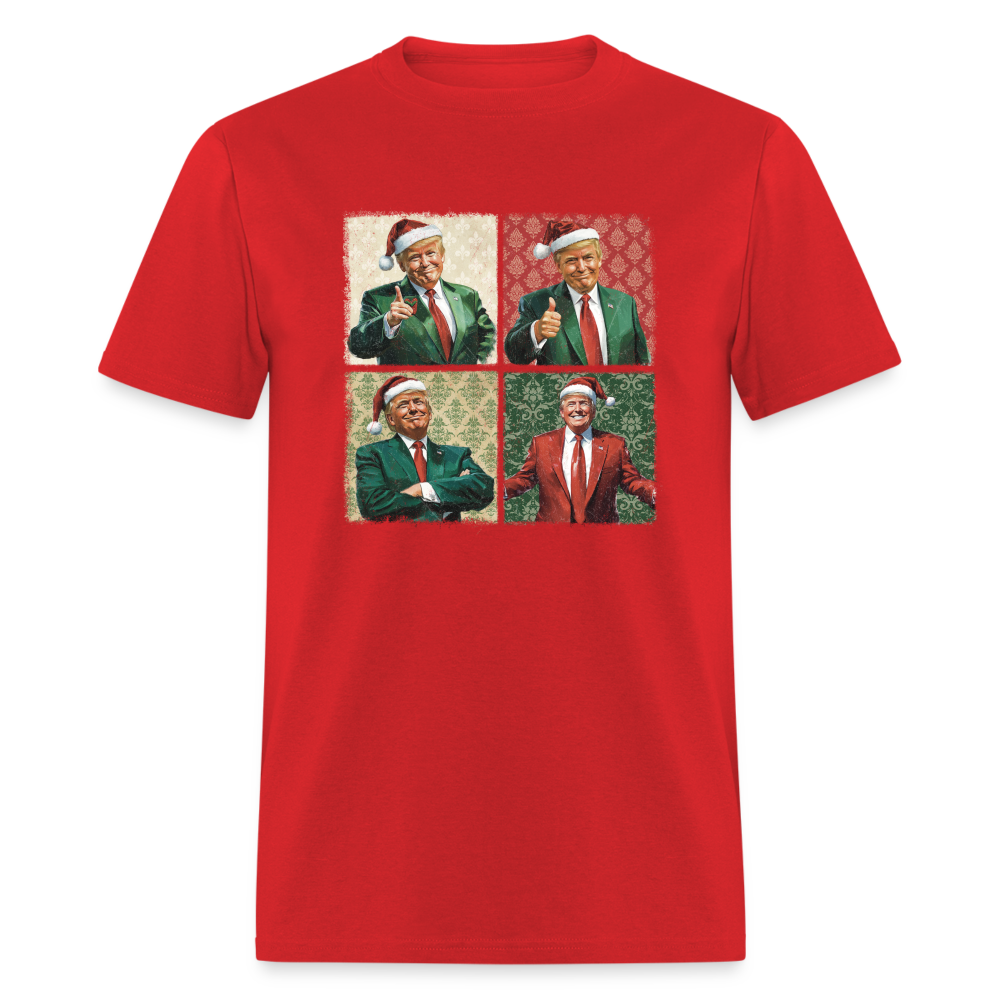 Trump Christmas Unisex Classic T-Shirt - red