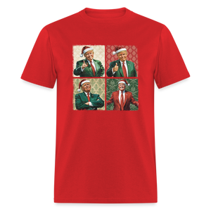 Trump Christmas Unisex Classic T-Shirt - red