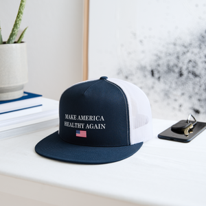 Make America Healthy Again Trucker Hat - navy/white