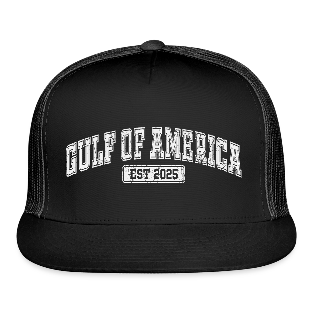 Gulf of America V3 Trucker Hat - black/black