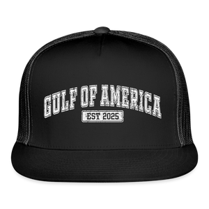 Gulf of America V3 Trucker Hat - black/black