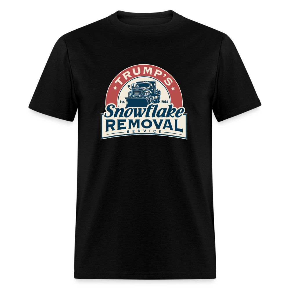 Trump's Snowflake Removal Service Classic T-Shirt - black