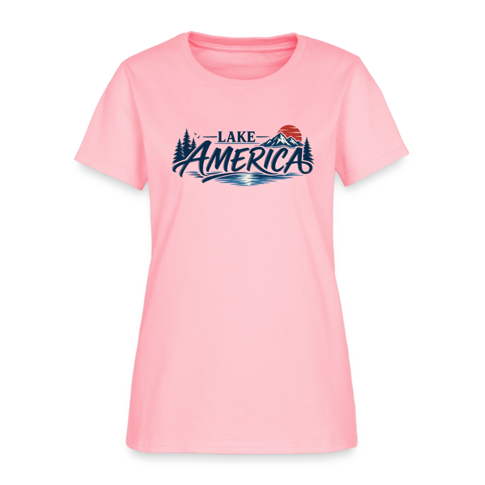 Lake America Women's T-Shirt - pink