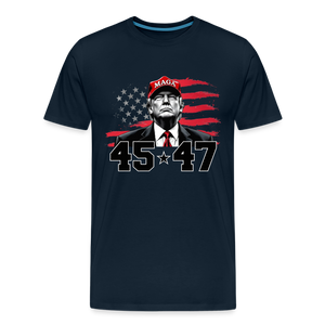 45 47 Trump Men's Premium T-Shirt - deep navy