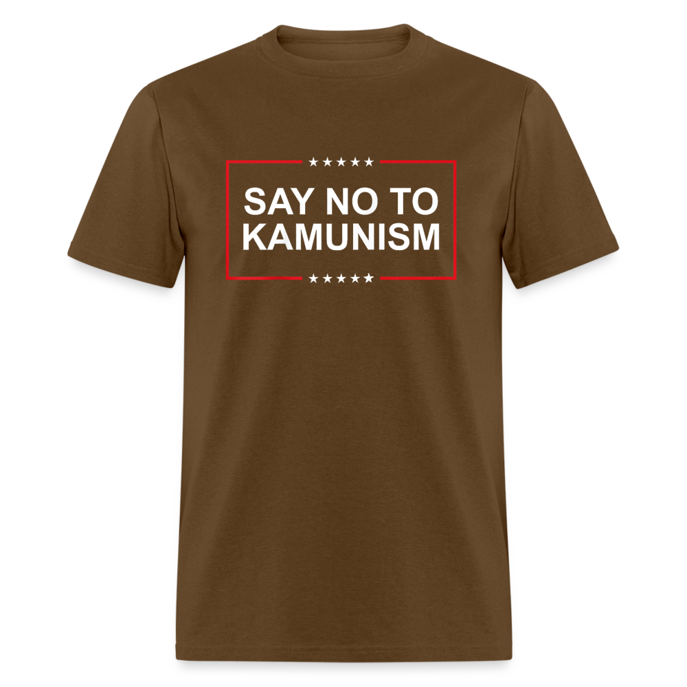 Say No To Kamunism Classic T-Shirt - brown