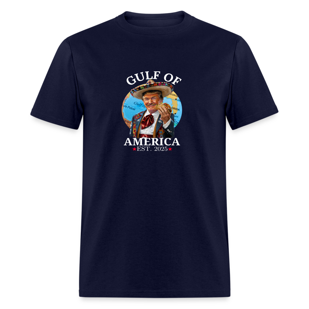 Funny Trump Gulf of America Unisex Classic T-Shirt - navy