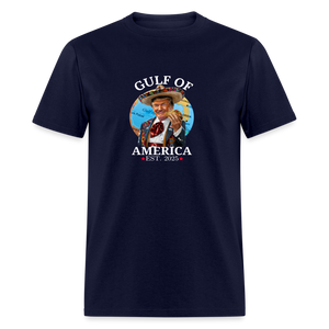 Funny Trump Gulf of America Unisex Classic T-Shirt - navy