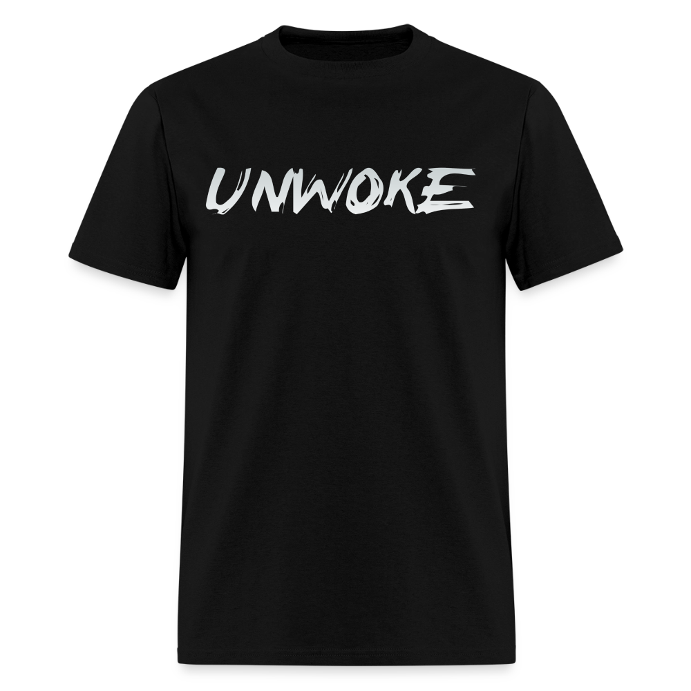 UNWOKE - Anti Woke Classic T-Shirt - black