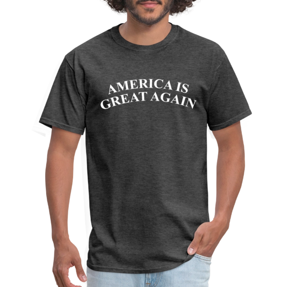 America Is Great Again Unisex Classic T-Shirt - heather black