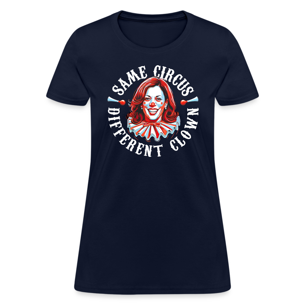 Same Circus Different Clown V2 Women's T-Shirt - navy