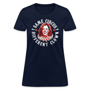 Same Circus Different Clown V2 Women's T-Shirt - navy