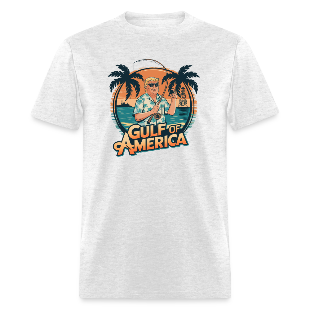 Gulf of America Trump Fishing Unisex Classic T-Shirt - light heather gray