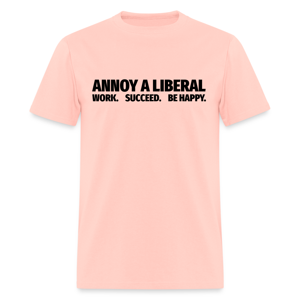 Annoy a liberal Unisex Classic T-Shirt - blush pink 