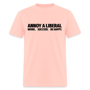 Annoy a liberal Unisex Classic T-Shirt - blush pink 