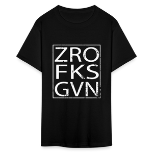 Zero Fucks Given Unisex Classic T-Shirt - black