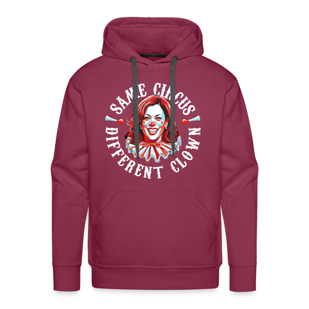 Same Circus Different Clown V2 Men’s Premium Hoodie - burgundy