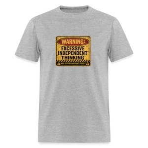 May Offend Obedient People Men's T-Shirt - heather gray