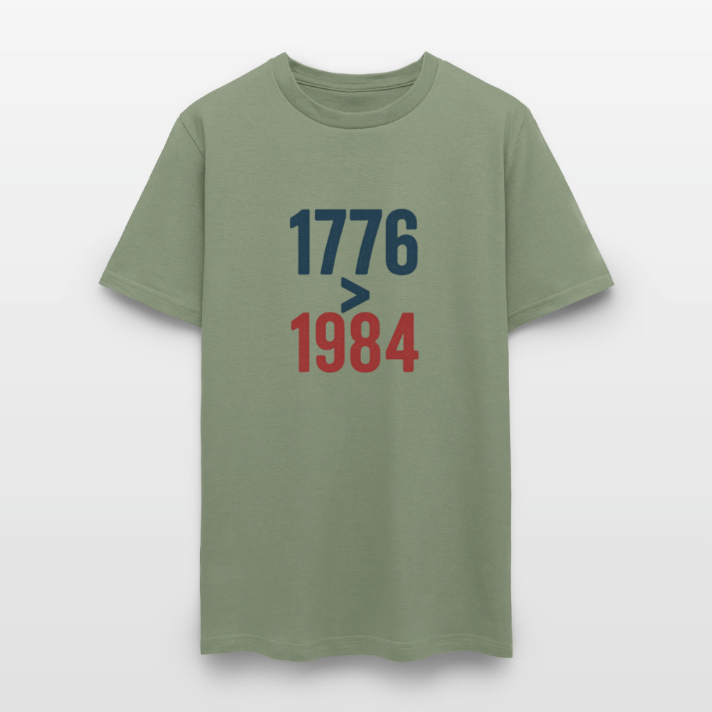 1776 > 1984 Men's T-Shirt - military green