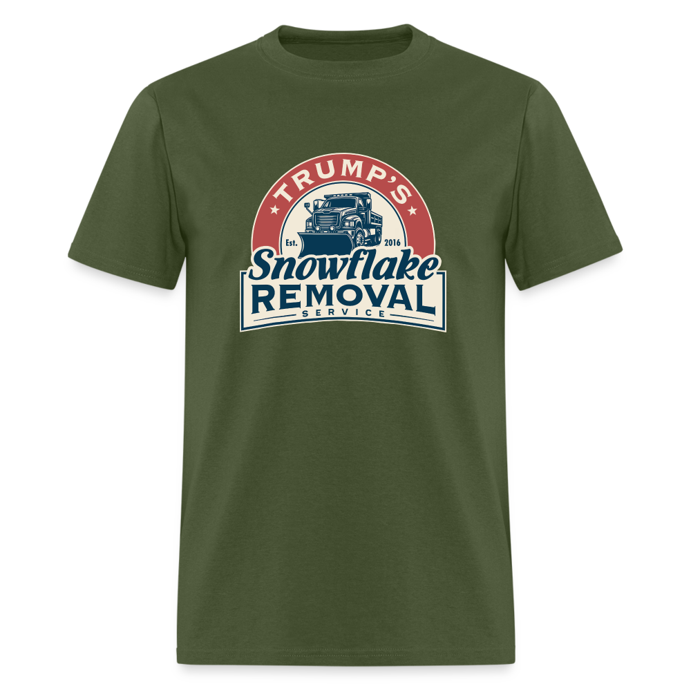 Trump's Snowflake Removal Service Classic T-Shirt - military green