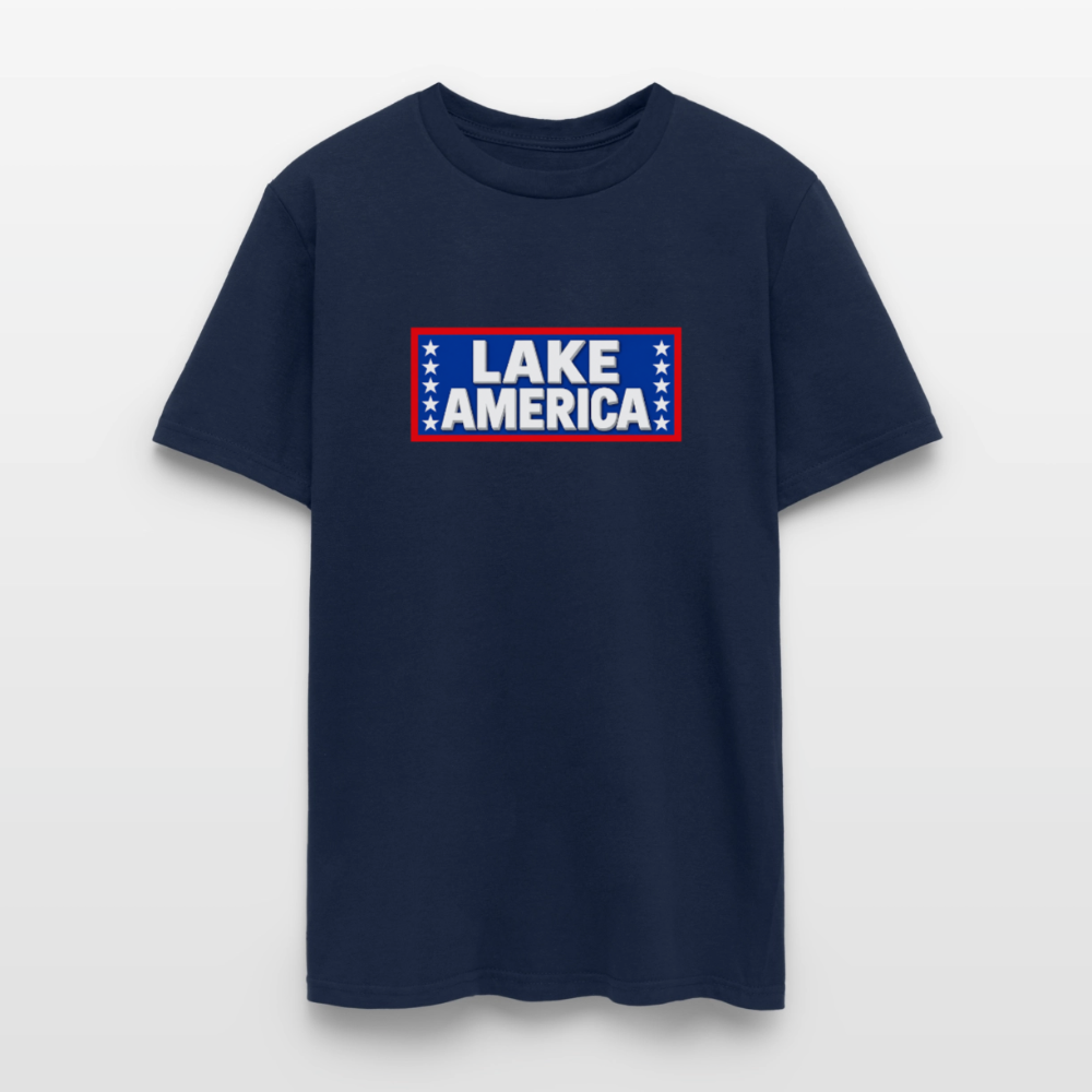 Lake America T-Shirt Men's T-Shirt - navy