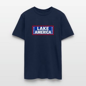 Lake America T-Shirt Men's T-Shirt - navy