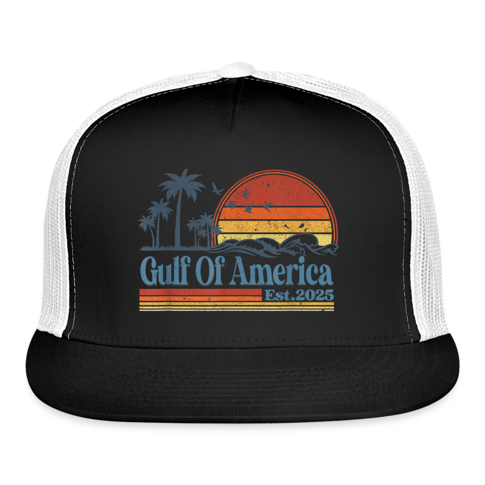 Gulf of America v2 Trucker Hat - black/white